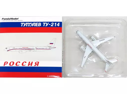 ミニカー　1/400 Tupolev Tu-214 #RA-64504 [202212] Minicar 1/400 Tupolev Tu-214 #RA-64504 [202212] | Toy Hobby