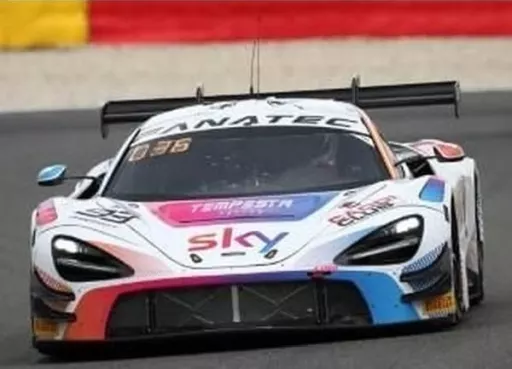ミニカー　1/43 McLaren 720S GT3 EVO #93 SKY-Tempesta Racing 3rd Bronze Cup 24H Spa 2023 J. Schmidt - J. Hui - C. Froggatt - E. Cheever [SB712] Spark 1:43 McLaren 720S GT3 Evo #93 24h Spa 2023 Sky