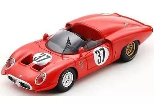 ミニカー　1/43 Alfa Romeo 33 Test Days Le Mans 1967 #37 [S8799] SPARK 1/43 - ALFA-ROMEO 33 - Test Days Le Mans 1967 - Five