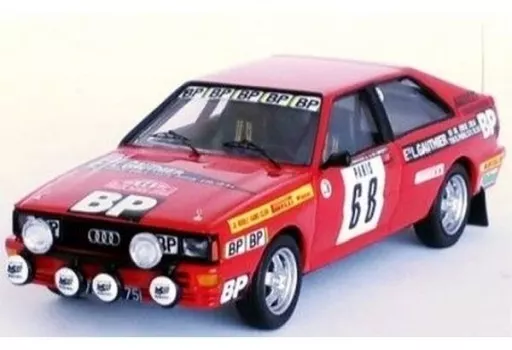 ミニカー　1/43 アウディ クアトロ 1982年モンテカルロラリー 30位 #68 Guy Chasseuil / Christian Baron [RRfr68] Minicar 1/43 Audi Quattro 1982 Monte Carlo Rally 30th #68