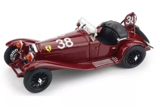 ミニカー　1/43 アルファ・ロメオ 8C 2300 1932年SPA24時間 優勝 A.Brivio SCUDERIA FERRARI #38 [R654] 1/43 Alfa Romeo 8C 2300 1932 SPA24-hour winner A. Brivio