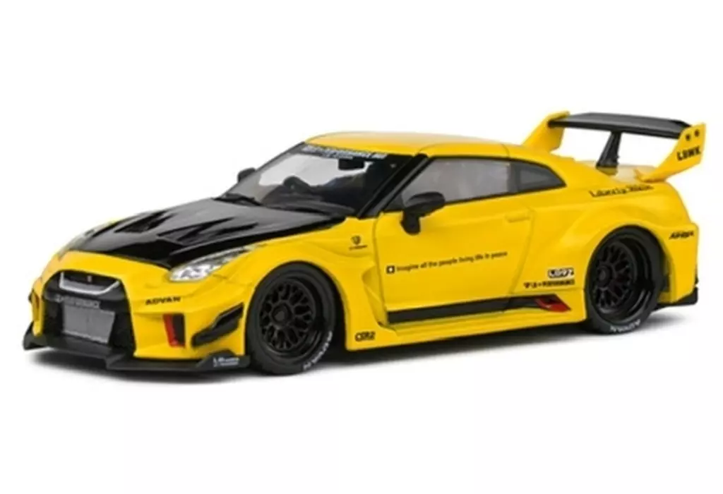 Model Collect 1/64 日産 GTR R35 LBWK 金色 MC mymodelcollect LBWK