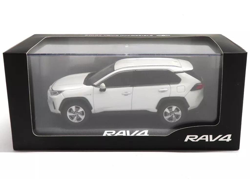 Minicar 1/30 TOYOTA RAV4 (White Pearl Crystal Shine / No