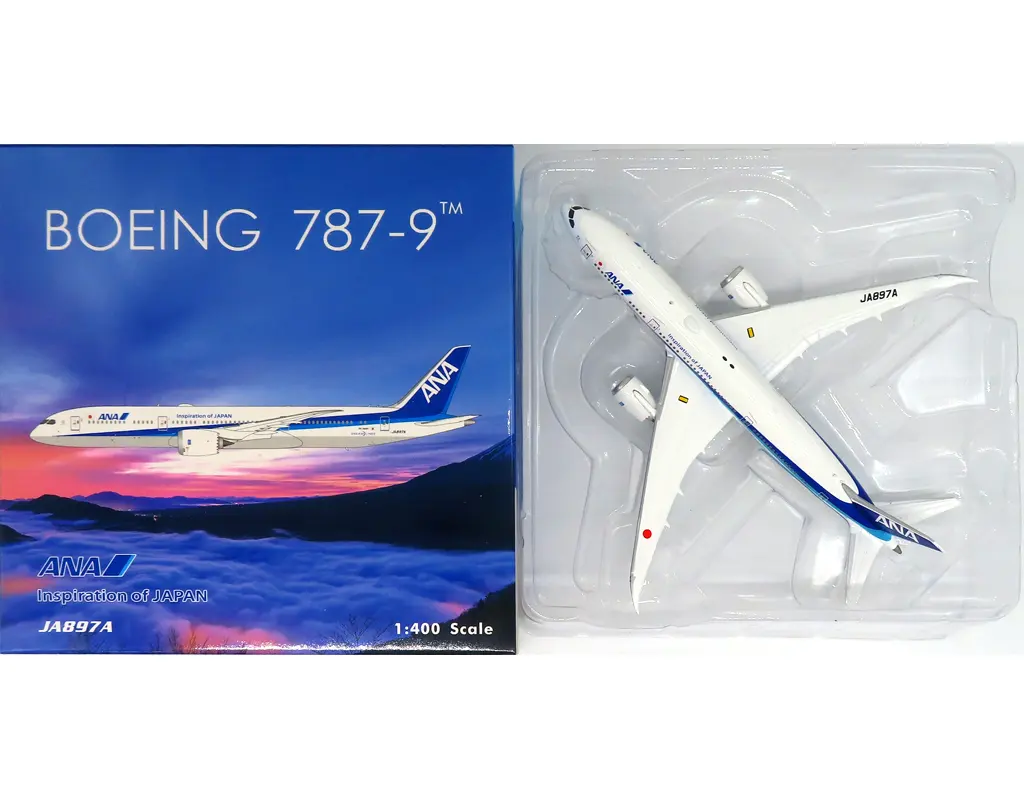 ミニカー 1/400 ANA Inspiration of JAPAN BOEING 787-9 #JA897A