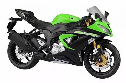 ミニカー 1/12 Kawasaki Ninja ZX-6R 2014(ライムグリーン) | おもちゃ