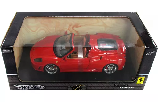 ホットウィール製　フェラーリ F430 ミニカー 1/18 赤 楽天市場】ホットウィール Hot Wheels フェラーリ F430
