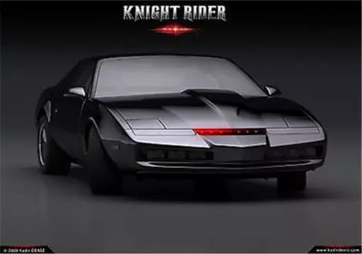 Minicar 1/24 KNIGHT 2000 (Black) -K. I. T. T. - Minicar 1/24 KNIGHT 2000 (Black) -K. I. T. T. -