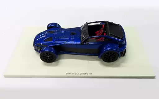 ミニカー　1/18 Donkervoort D8 GTO-40 2018(ブルーメタリック) [18S376] スパーク 1/18 ドンカーブート D8 GTO-40 2018 ブルー 18S376
