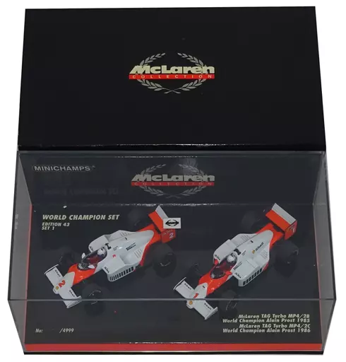 Minicar 1/43 WORLD CHAMPION SET (2-Piece Set) 