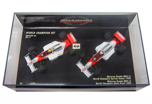 ミニカー　1/43 WORLD CHAMPION SET 2(2台セット) 「McLaren COLLECTION」 EDITION43 SET2 [402888901] Minicar 1/43 WORLD CHAMPION SET2 (2-Piece Set) 