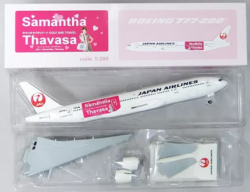 【新品】JAL×Samantha Thavasa B777-200 1/200 1/200 JALBOEING 777-200 Samantha Thavasa RESORT GOLF AND TRAVEL