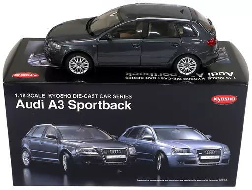 1/18 Audi A3 Sportback (gray) [09201 lg] | Toy Hobby | Suruga-ya.com