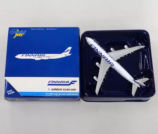 Gemini 1/400 フィンエアー A340-300 Finnair Airbus A340-300 OH-LQF GeminiJets GJFIN1035 Scale 1