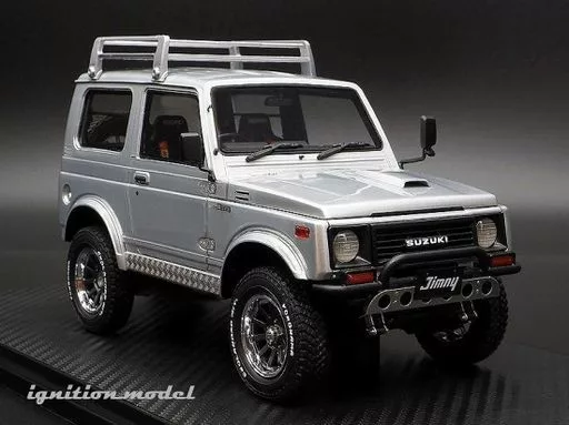 Minicar 1/18 SUZUKI Jimny JA11 (silver) [IG1719] | Toy Hobby