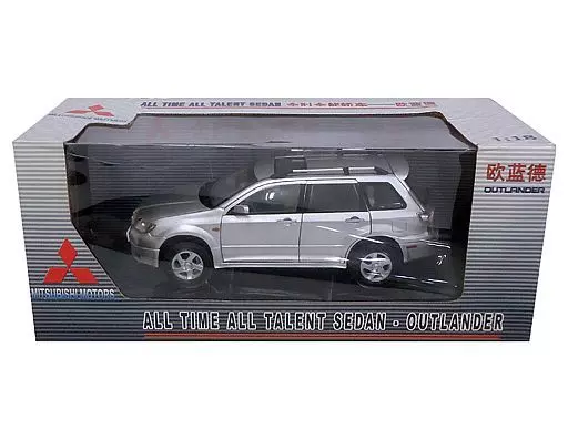 Minicar 1/18 Mitsubishi OUTLANDER (Silver) [2037S] | Toy Hobby
