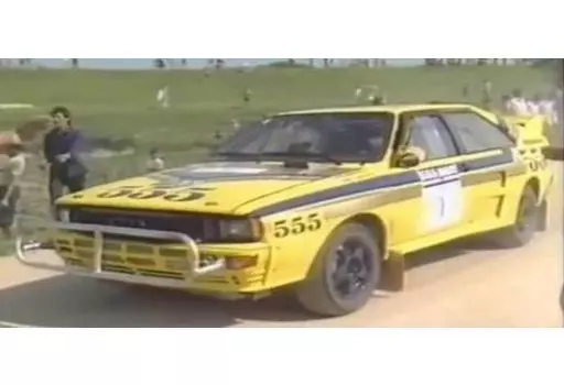 ミニカー　1/18 アウディ クアトロ A2 1986年香港-北京ラリー 優勝? Blomqvist Stig / Berglund Bruno #1 [4255] アウディ クアトロ A2 1986年香港-北京ラリー 優勝 #1 Blomqvist