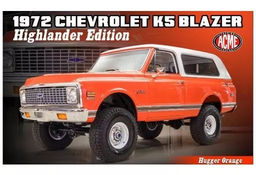 ミニカー　1/18 1972 Chevrolet Blazer - Highlander Edition [A1807711] Acme A1807711 1972 Chevrolet K5 Blazer Highlander Edition 1
