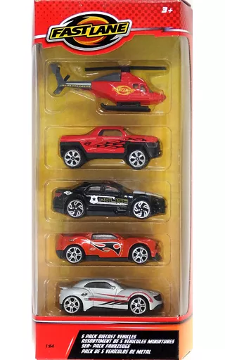 Minicar 1 64 Die Cast Car 5 Piece Set FAST LANE AD18416 Toy Hobby Suruga ya