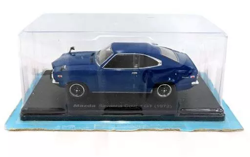 ミニカー [単品] 1/24 Mazda Savanna Coupe GT 1972(ブルー) 「国産