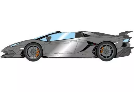 ミニカー　1/18 Lamborghini Aventador SVJ Roadster 2019 Nireo wheel(グリジオタイタン) [EML028E] 1/18 Lamborghini Aventador SVJ Roadster 2019 Nireo wheel