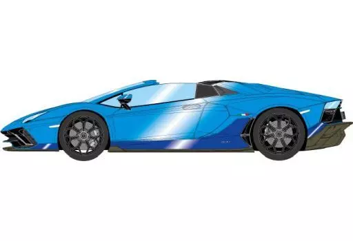 ミニカー　1/18 Lamborghini Aventador LP780-4 Ultimae Roadster 2021 Leirion Wheel(ブルータワレット×ブルーネザンス) [EML064A] Minicar 1/18 Lamborghini Aventador LP780-4 Ultimae Roadster
