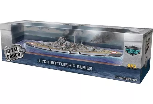 ミニカー　1/700 WW.II ドイツ海軍 戦艦ビスマルク 洋上モデル仕様 デンマーク海峡海戦 [WS55718] WW.II ドイツ海軍 戦艦ビスマルク 洋上モデル仕様 デンマーク