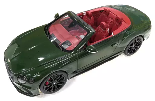 ミニカー　1/18 Bentley Continental GT Convertible(ブリティッシュレーシンググリーン) 「TOP SPEEDシリーズ」 [TS0290] Minicar 1/18 Bentley Continental GT Convertible (British