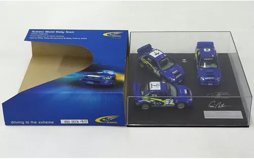 Subaru World Rally Team 1:43 ミニカー3台セット Subaru World Rally Team 1:43 ミニカー3台セット 【公式通販】