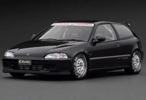 Minicar 1/18 Honda CIVIC EG6 (Black) [IG3043] | Toy Hobby