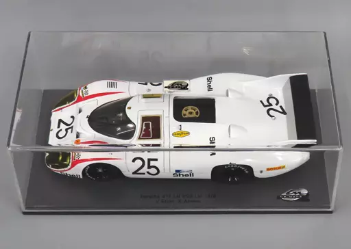 ミニカー　1/24 Porsche 917 LH LM 1970 Shell #25(ホワイト×レッド) [LMS008] Minicar 1/24 Porsche 917 lh LM 1970 Shell #25 (White x Red