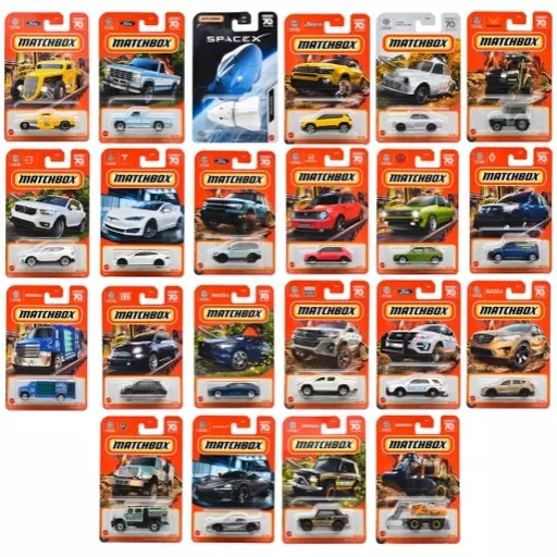 1/64 Match Box Basic Car 2023 w Assorted [30782-980W] | Toy Hobby