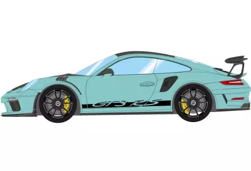 ミニカー　1/18 Porsche 911 (991.2) GT3 RS Weissach Package 2018(ミントグリーン) [EML072H] Minicar 1/18 Porsche 911 (991.2) GT3RS WeissPackage 2018