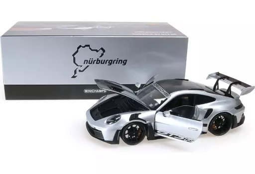 1/18 ポルシェ 911 (992) GT3 RS ヴァイザッハ PMA 1/18 Porsche 911 (992) GT3 RS 2022 (Silver x ヴァイザッハ