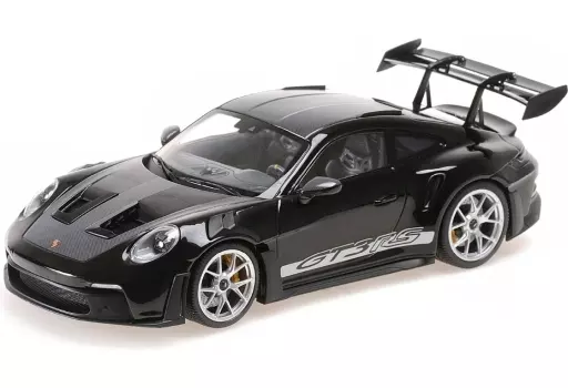 Minicar 1/18 Porsche 911 (992) GT3RS 2023 (black x silver wheel
