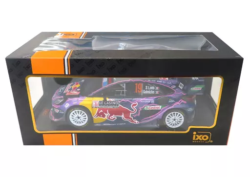 ミニカー　1/18 FORD PUMA Rally1 Winner Rallye Monte-Carlo 2022 Castrol #19(ネイビー×パープル×イエロー) [18RMC11022] TopSpeed Models 1:18 Ford Puma Rally1 #19 M-Sport Ford WRT