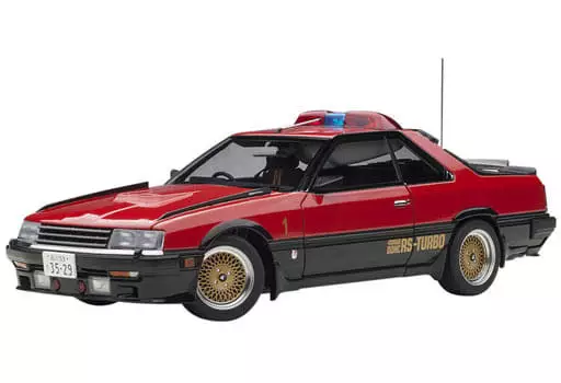ミニカー　[付属品欠品] 1/18 NISSAN SKYLINE DR30 SEIBU-KEISATSU MACHINE RS-1 放送開始40周年記念 #1(レッド×ブラック×ゴールド) 「西部警察」 [77425] AUTOart 1/18 Nissan Skyline DR30 Seibu Keisatsu Machine RS-1