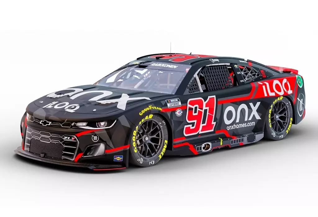 ミニカー 1/24 ONX HOMES 2023 シボレー カマロ ZL1 キミ・ライコネン 