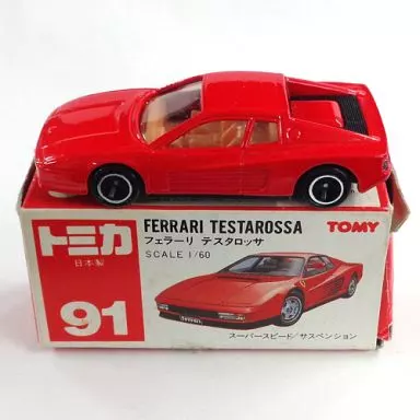 Minicar 1/60 Ferrari Testa Rossa (Red / Red Box / Made in