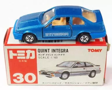 1/60 Honda Quint Integra (Metallic Blue / Red Box / Made in Japan