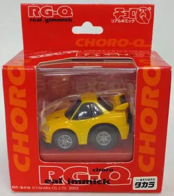 Minicar Real gimmick CHORO Q Nissan Skyline GT-R R34 (Yellow