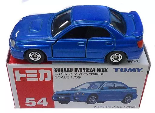 1/59 Subaru Impreza WRX (Blue / Red Box) 