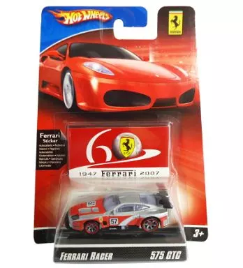 Hot Wheels 2007 Ferrari Racer 575 GTC offers New