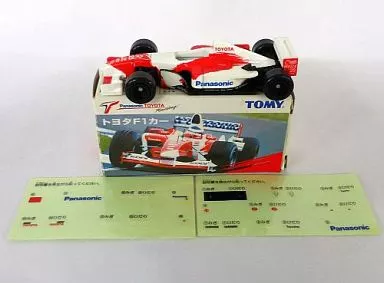 ミニッツ Panasonic Toyota F1 Car リモコン付き Minicar Toyota F1 Car Panasonic #20 (Red x White) 