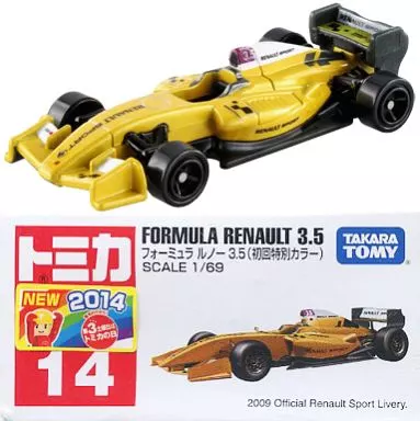 Minicar Formula Renault #3.5 First Special Color (Yellow