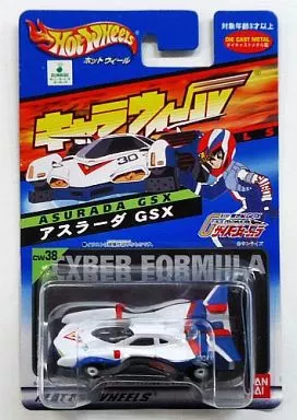 ミニカー　アスラーダ GSX 「新世紀GPXサイバーフォーミュラ」 キャラウィール(Hot Wheels) CW38 [0108918] Minicar Asrada GSX 「 FUTURE GPX CYBER FORMULA 」 Character