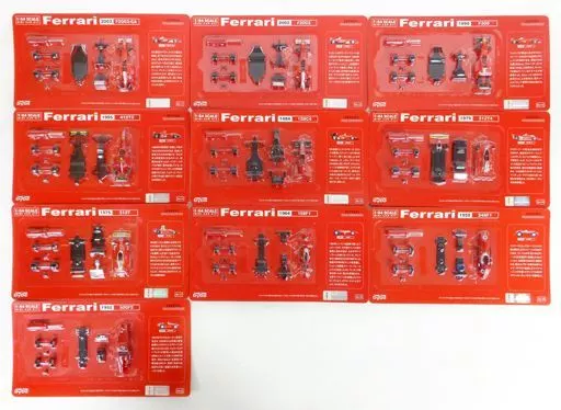 ミニカー 全10種セット 1/64 「フェラーリコレクション パート2」 2004年 ダイドー デミタスコーヒー キャンペーン品 | おもちゃホビー  | Suruga-ya.com