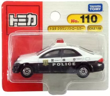 Minicar 1/69 Toyota Crown Patrol Car (White x Black) 