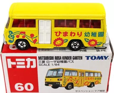 Minicar 1/84 Mitsubishi Rosa Kindergarten Bus (Yellow / Red Box