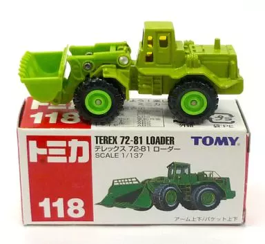 Minicar 1/137 Telex 72-81 Loader (Green / Red Box / Made in China