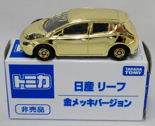 TOMICA NISSAN MOTOR CO. LTD LEAF 1/68 TOMY DIECAST CAR NEW